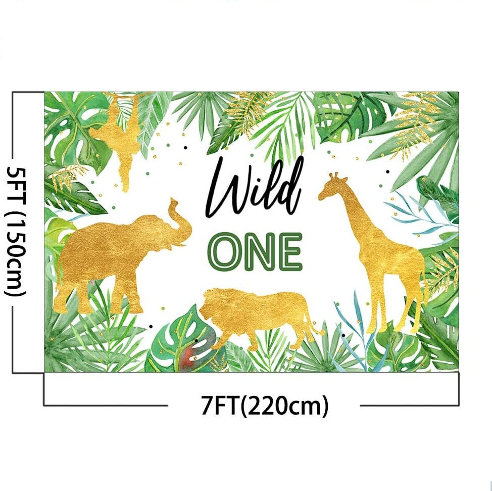 Wild One Birthday Party Backdrop