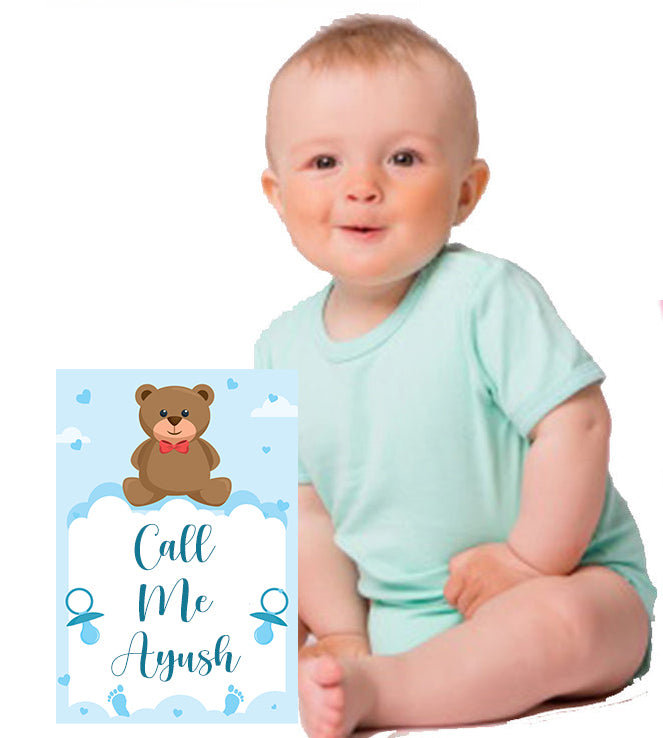Naming Ceremony Poster Decoration Photo Prop