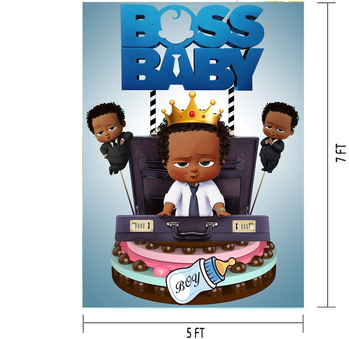 Boss Baby Birthday Party Backdrop