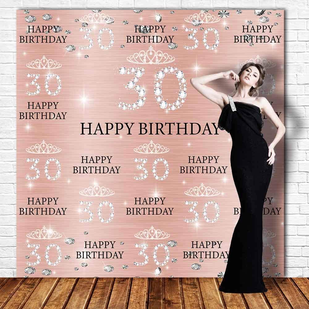 30th Birthday Party Backdrop