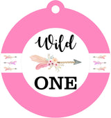 Wild One Birthday Party Thank You Gift Tags