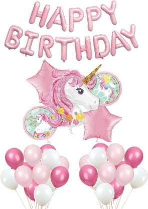 Happy Birthday Unicorn Balloon 