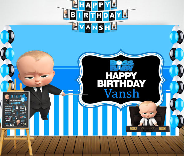 Boss Baby Birthday Party Personalized Complete Kit