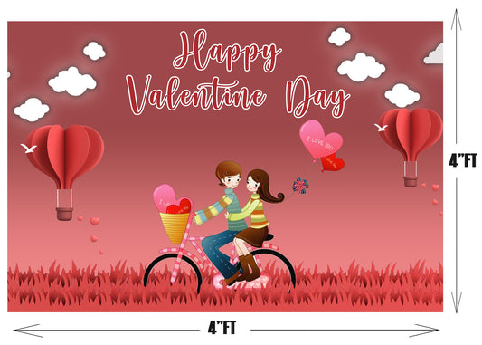 Valentine Party Backdrop for Decoration