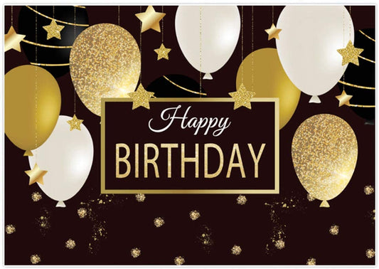 Joyful Birthday Party Backdrop