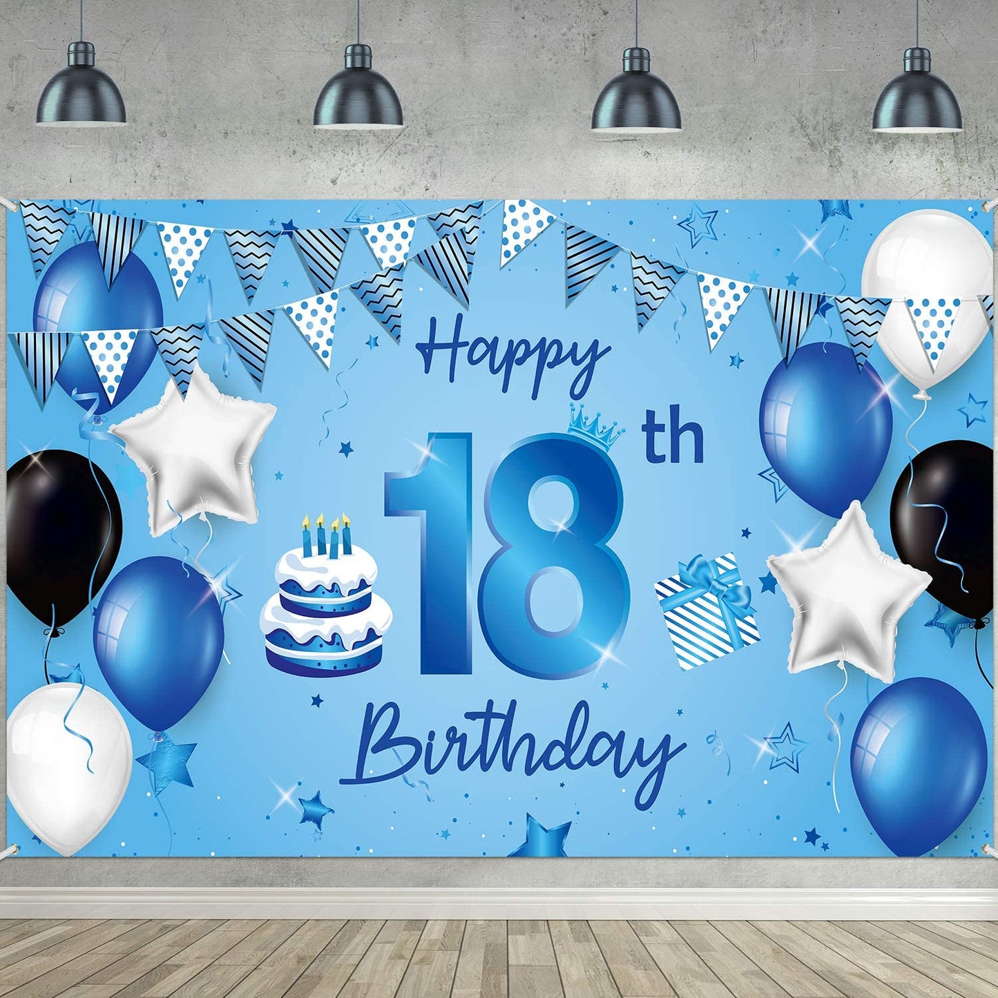 18th Birthday Party Backdrop