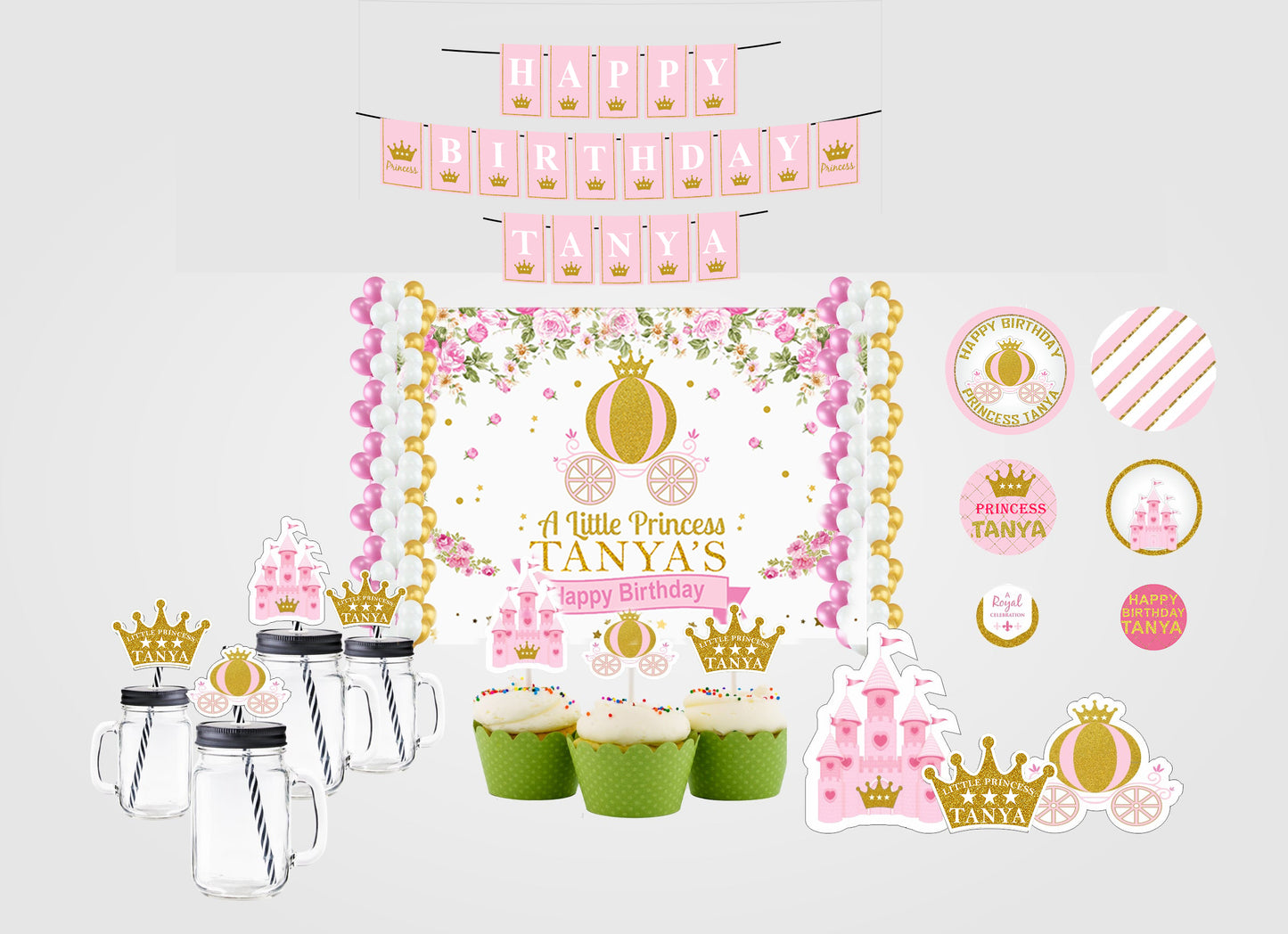 Princess Birthday Complete Party Kit