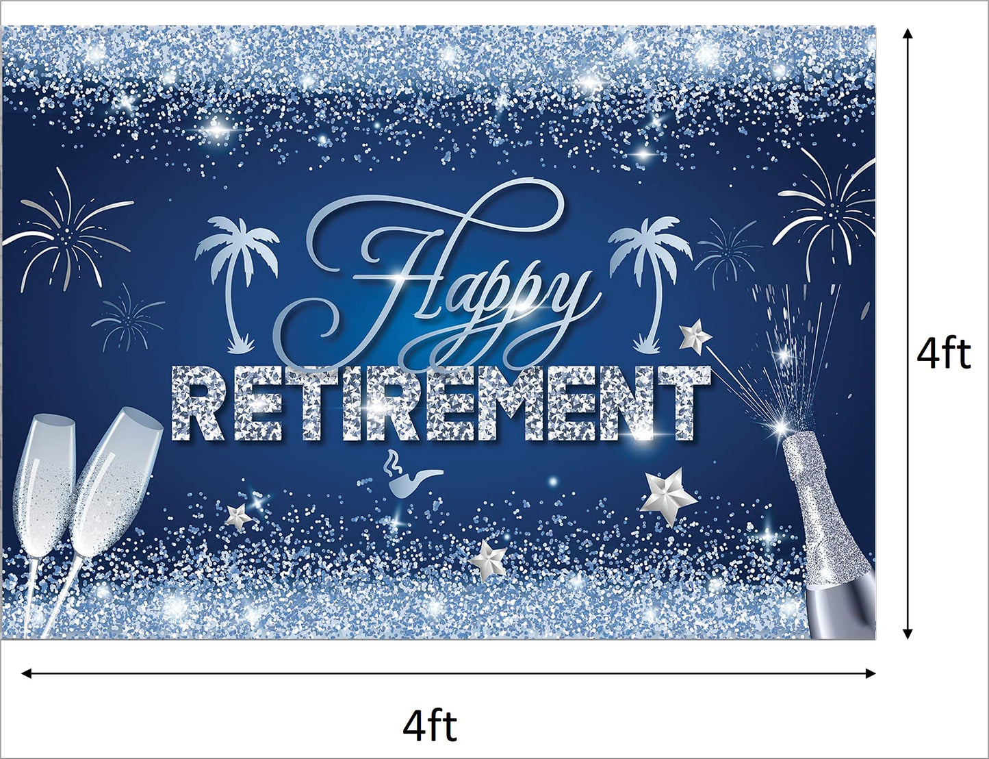 Retirement Party Backdrop