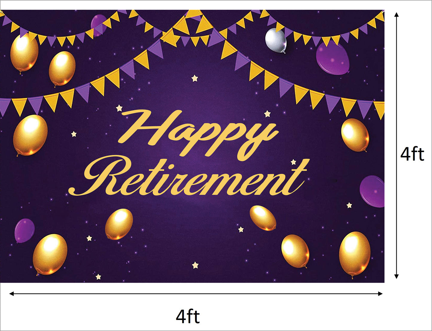 Retirement Party Backdrop