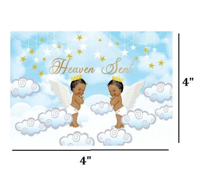 Twins Boys Theme Birthday Party Complete Decoration Kit