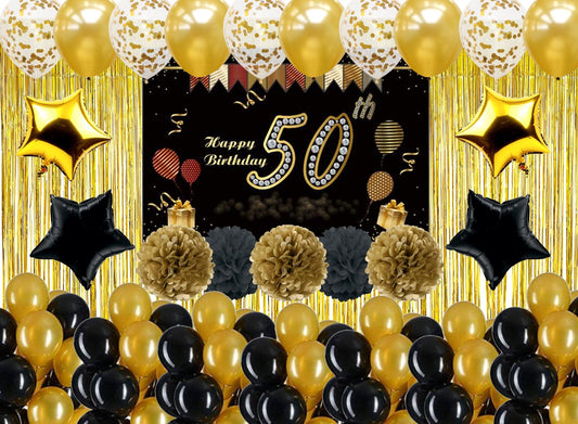 50th Birthday Party Complete Party Set