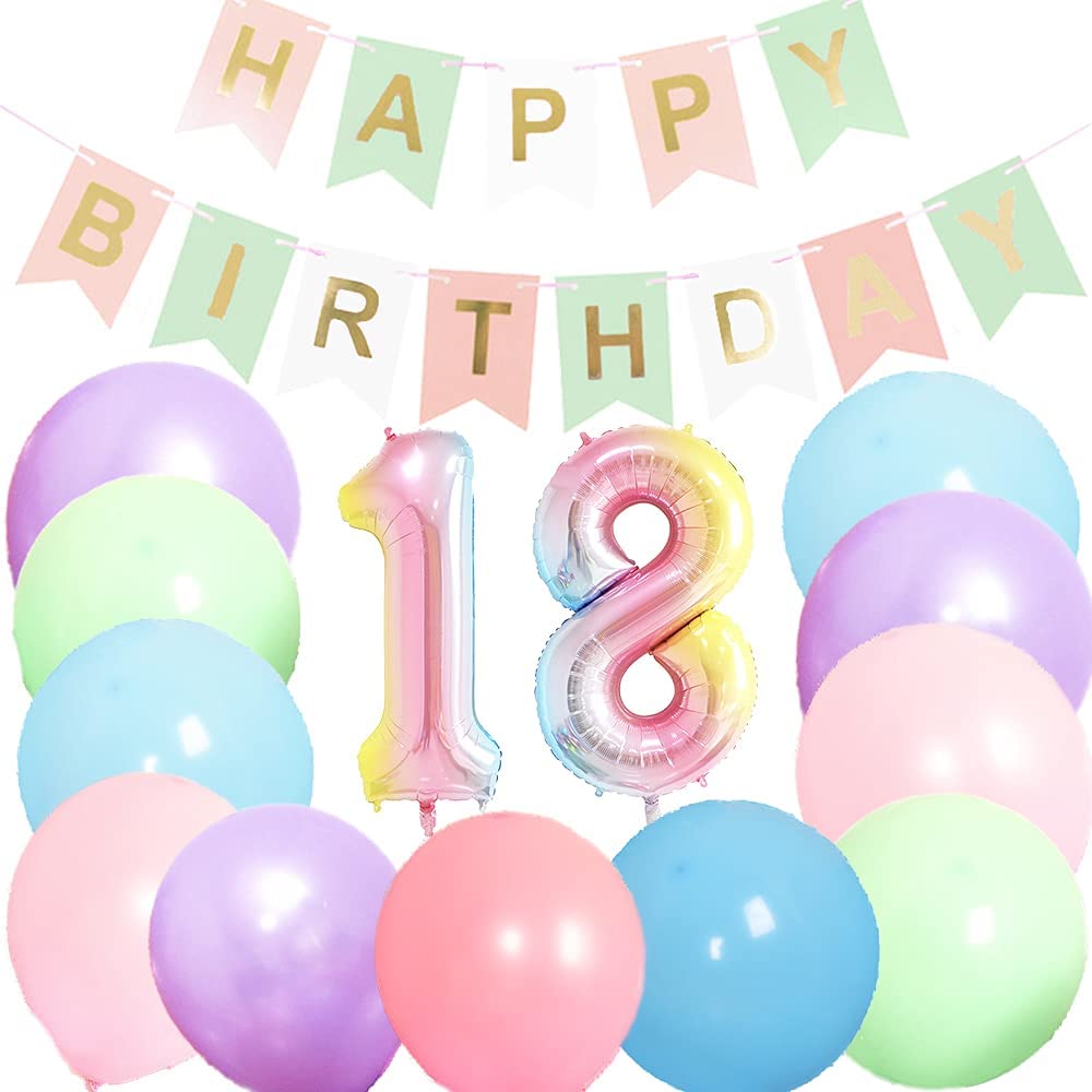 18th Birthday Decoration Party Supplies