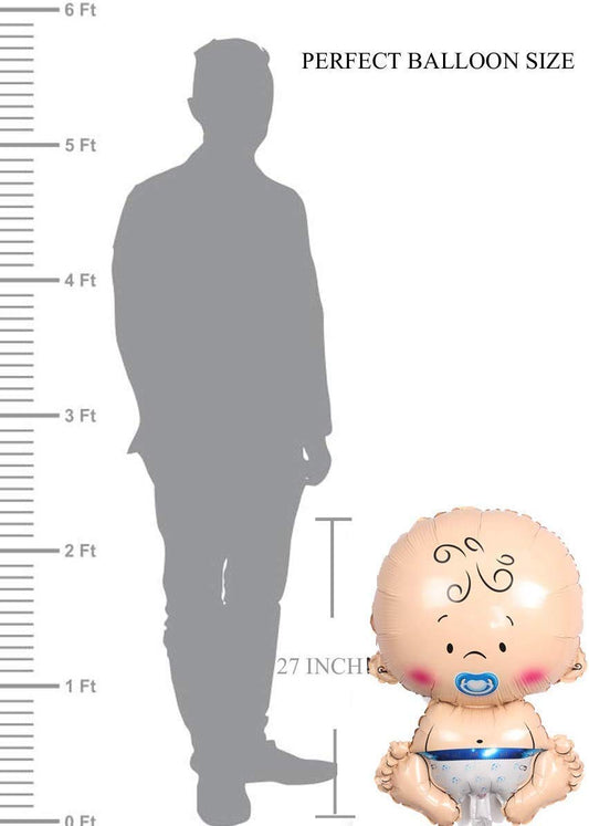 It'S A Boy Baby And It'S A Girl Baby Balloon Letter Helium Quality Foil Balloon For Baby Showers Party Supply Decorations