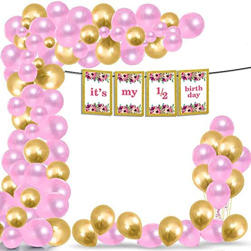 Half Birthday Girls Party Decorations