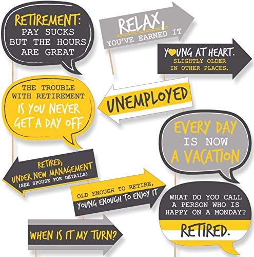 Retirement Party Decoration Kit