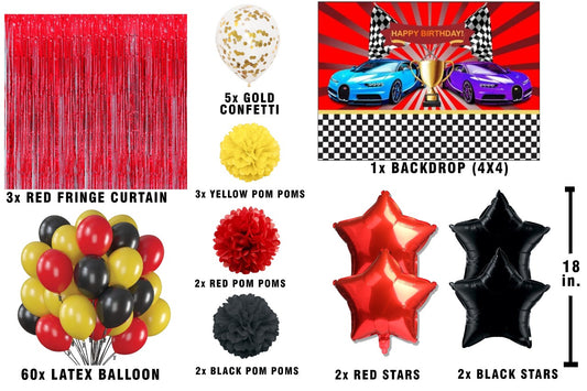 Cars Birthday Complete Party Set