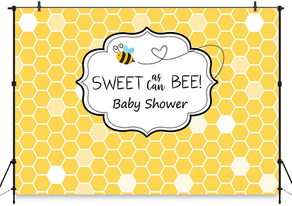 Baby Shower What It Will Bee Backdrop