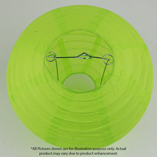 Green Paper Lanterns for Birthday Parties, Weddings Or Baby Shower