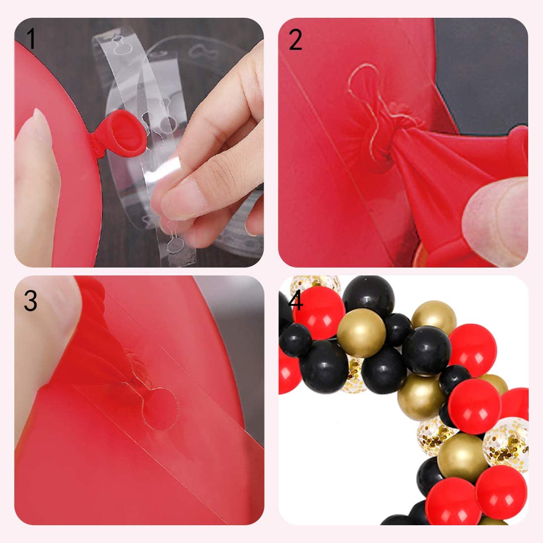 Movie Night Theme Balloon Arch Kit for Decorations