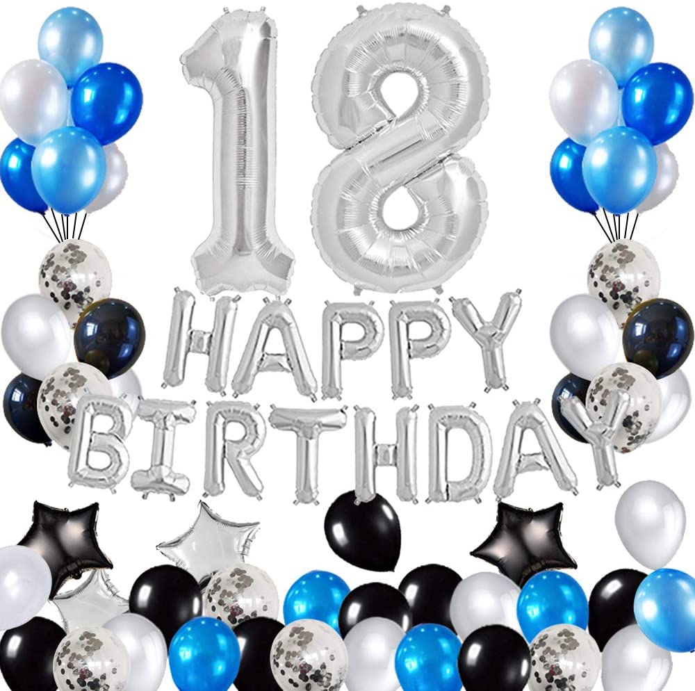 18th Birthday Decorations Kit