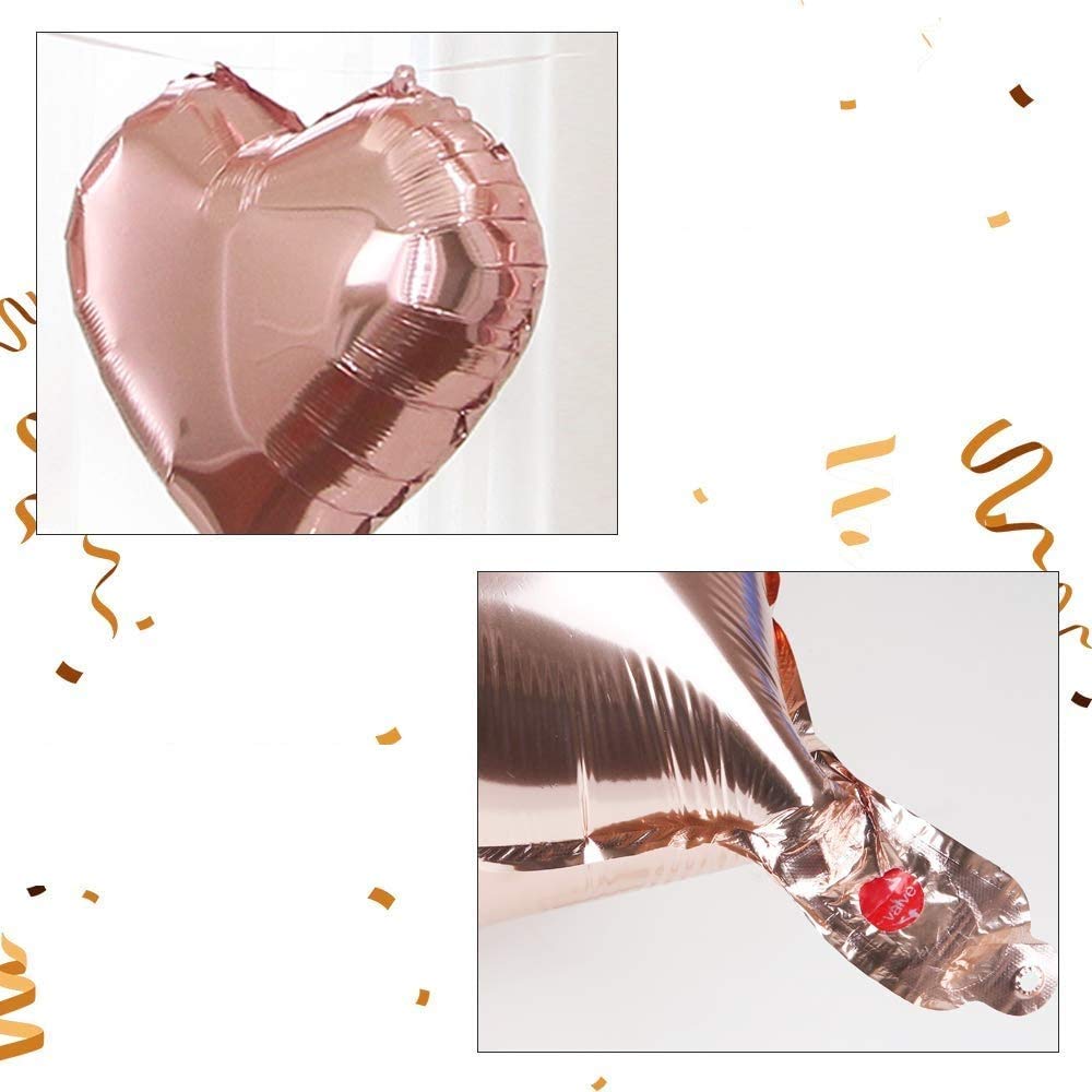 Rose Gold Anniversary Combo Kit For Decorations