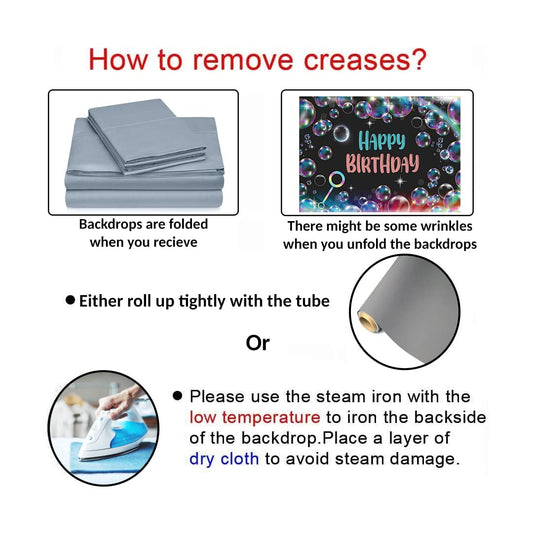 Rainbow Theme Birthday Party Backdrop