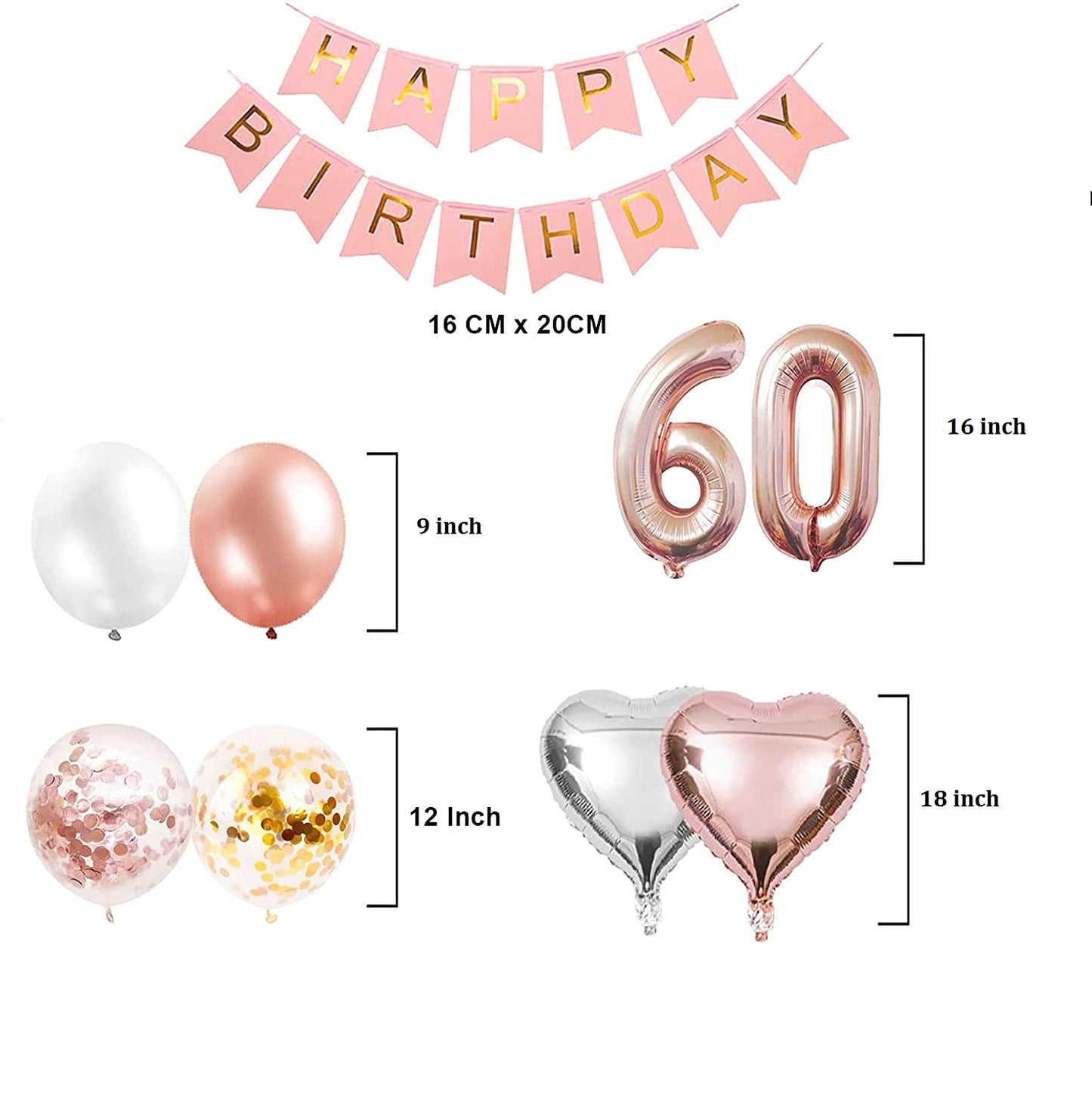 60th Birthday Party Decorations