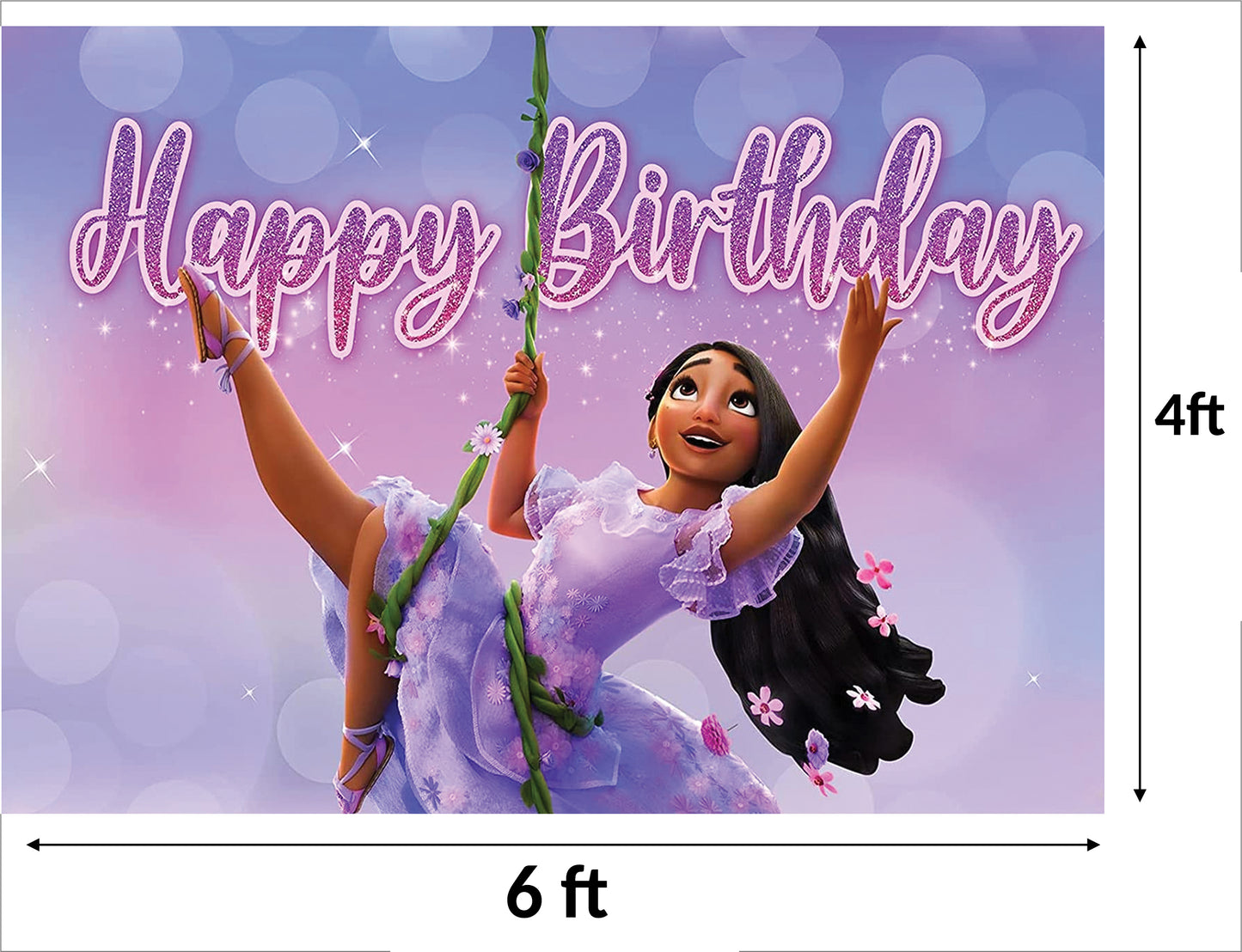 Encanto Theme Birthday Party Backdrop