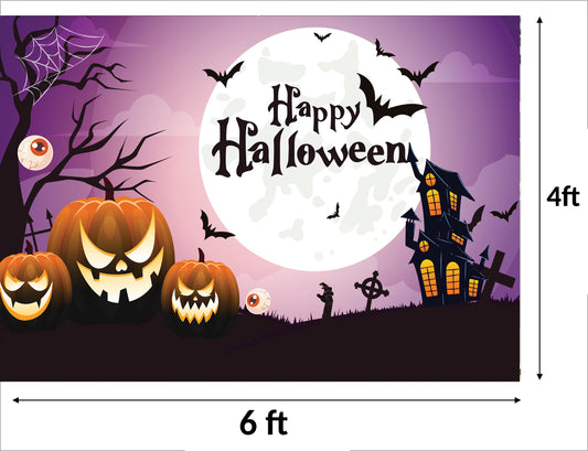 Halloween Party Decoration Backdrop