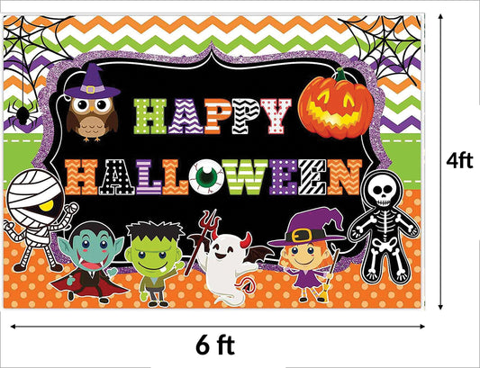 Halloween Party Decoration Backdrop