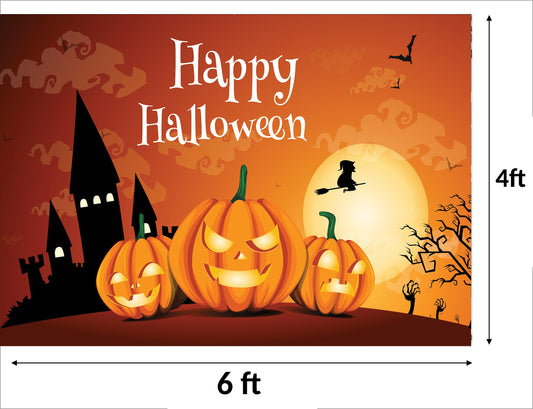 Halloween Party Decoration Backdrop