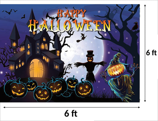 Halloween Party Decoration Backdrop