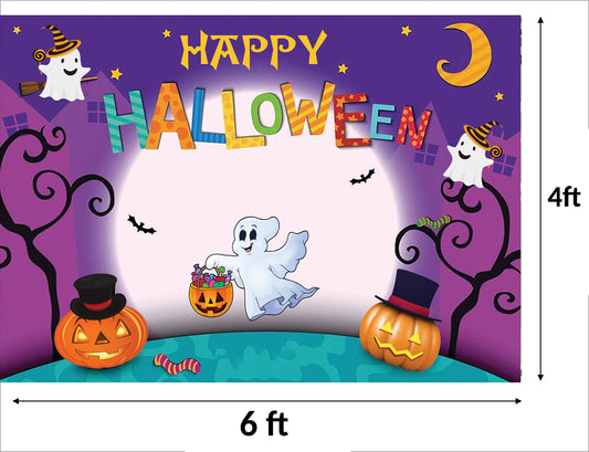 Halloween Party Decoration Backdrop