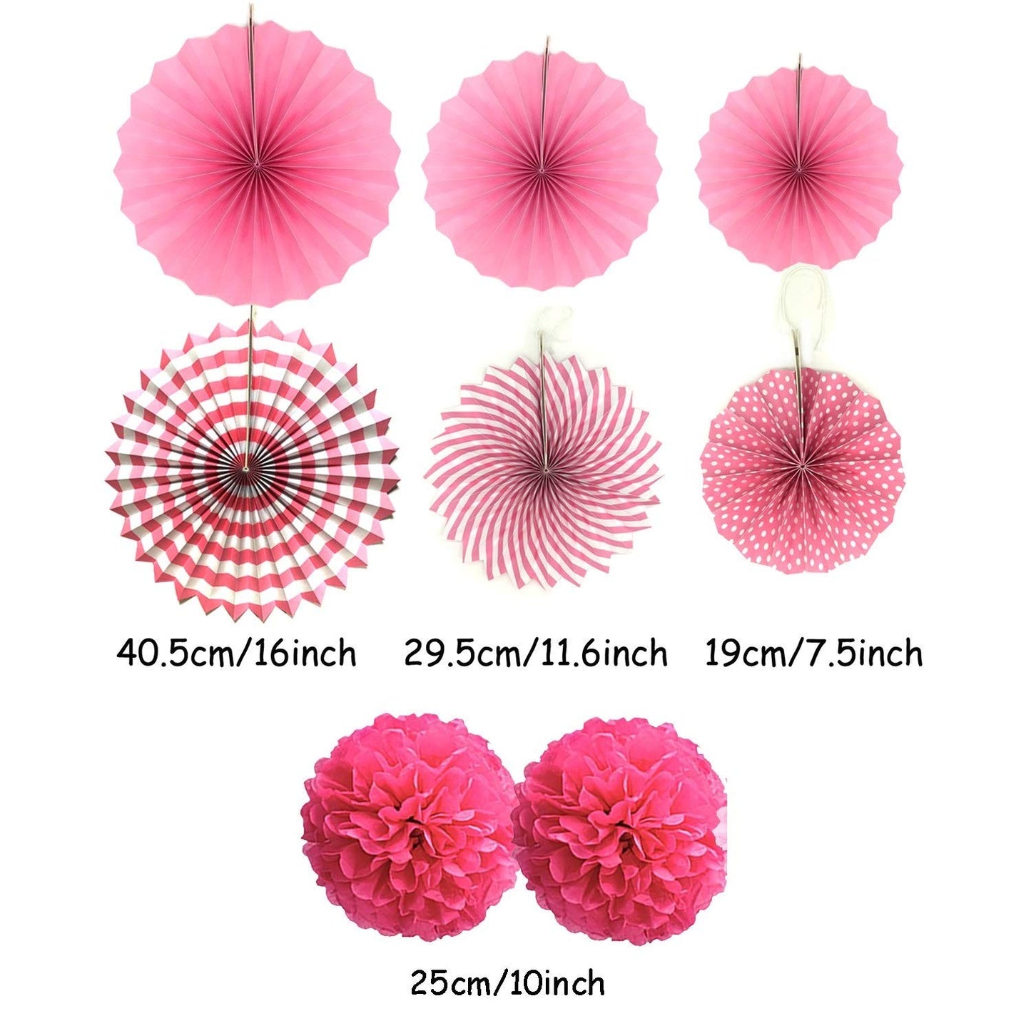 Pink Birthday Decoration Kit For Girls