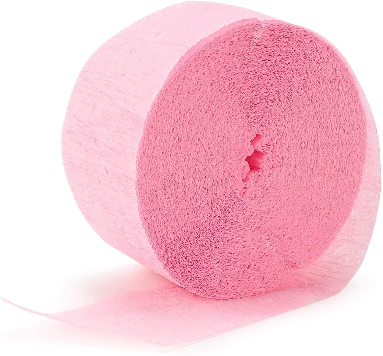 Pink And Blue Crepe Paper Crepe Paper Streamer (12 Piece) - Party Supplies For Parties, Baby Shower, Bridal Shower