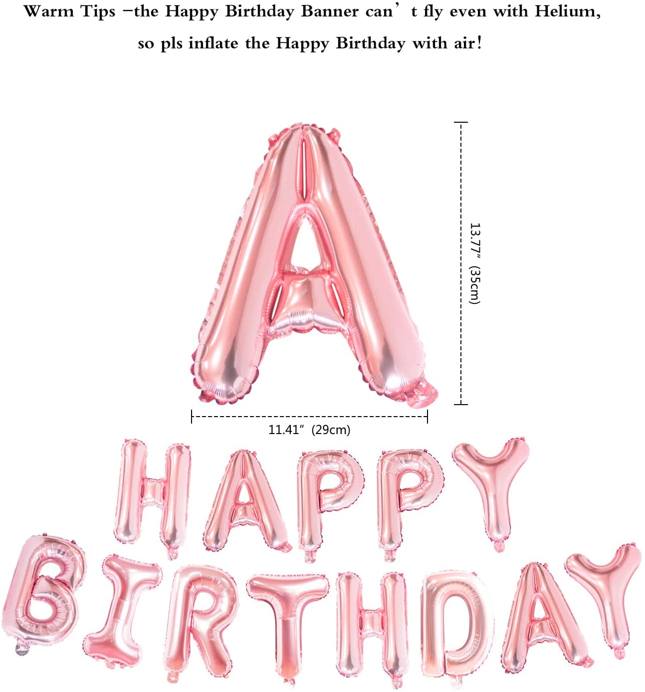 2Nd Birthday Decorations Set - Pink Happy Birthday Party Decorations Kit
