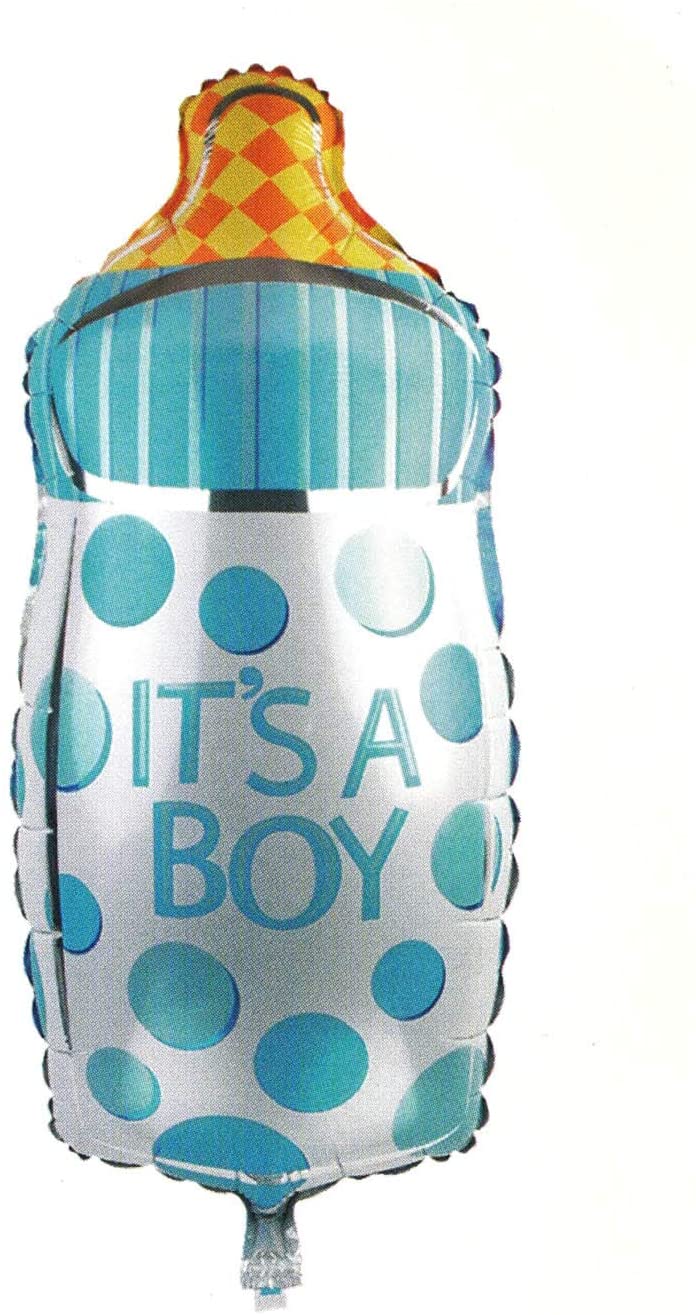 It'S A Boy And It'S A Girl Bottle Shaped Balloons. Helium Quality Foil Balloon For Baby Showers Party Supply Decorations