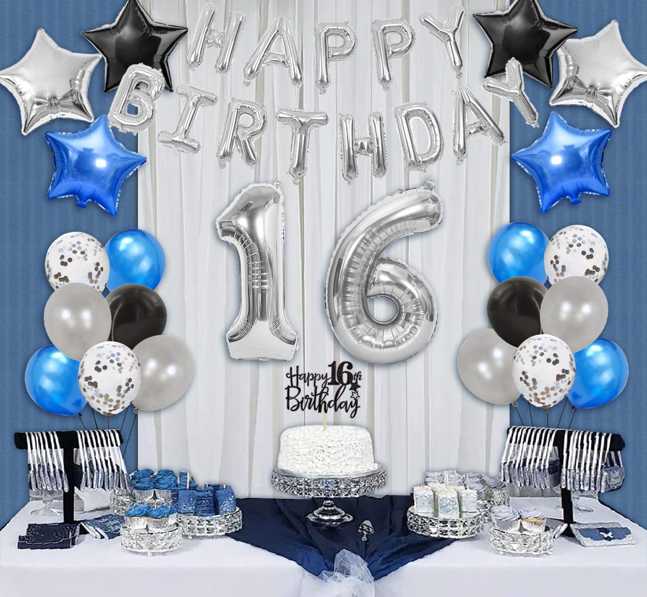16th Birthday Party Decoration Supplies