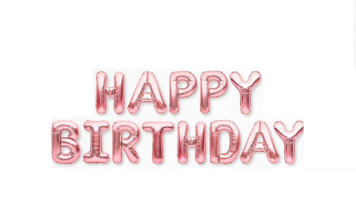 18th Birthday Rose Gold Party Decorations for Girls