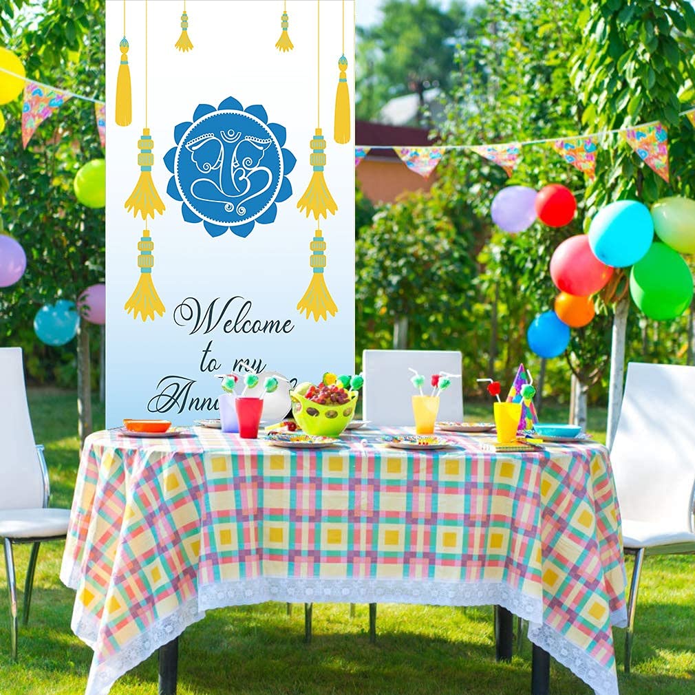 Annaprashan Customized Welcome Banner Roll up Standee (with stand)