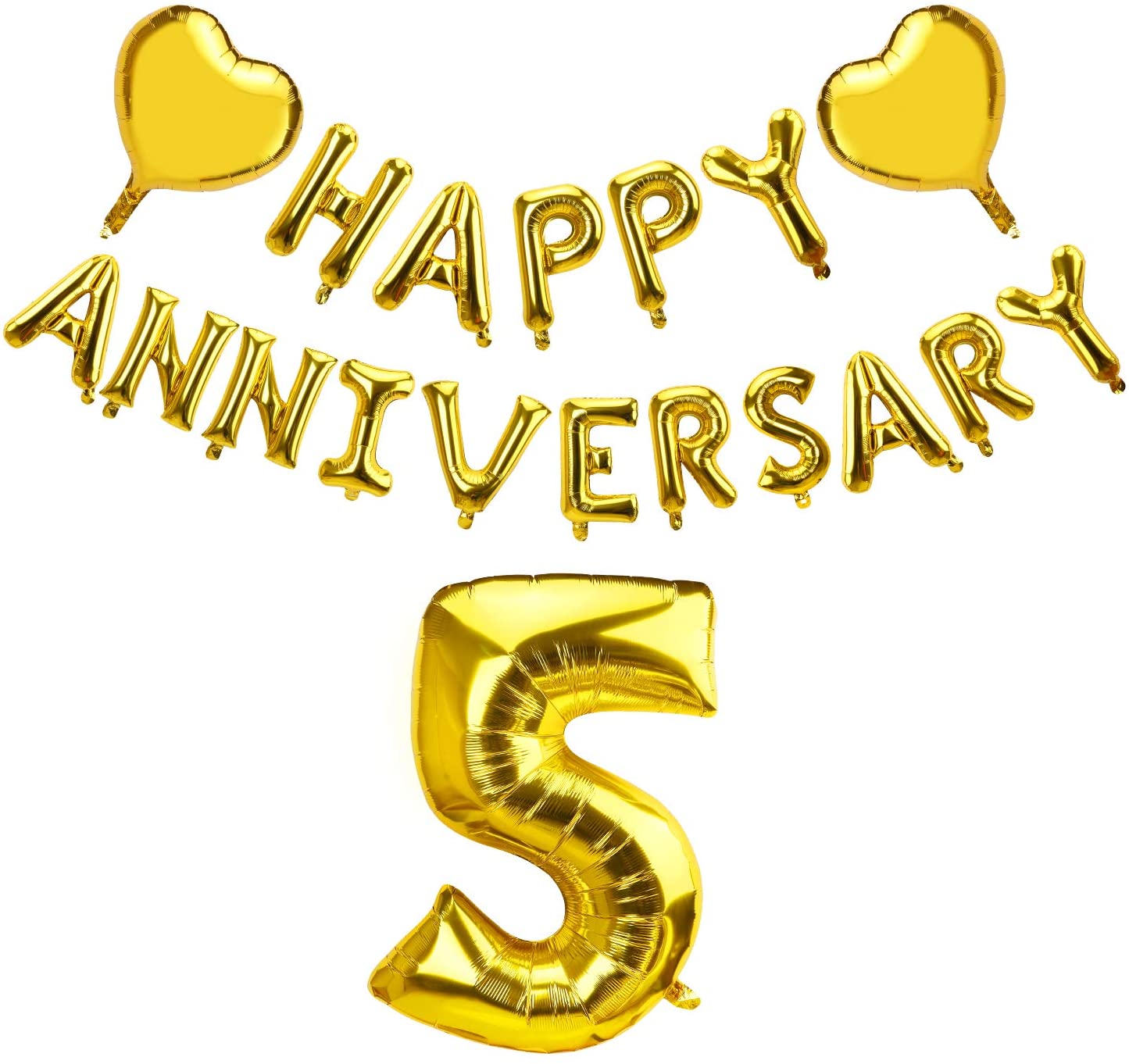 5th Anniversary Combo Kit for Decorations