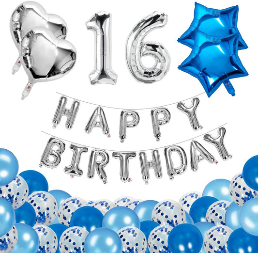 16th Birthday Party Decoration Supplies