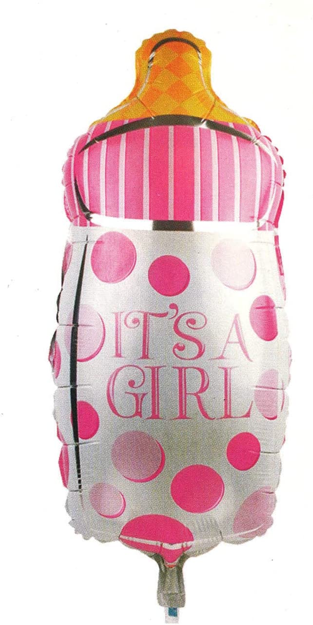 It'S A Boy And It'S A Girl Bottle Shaped Balloons. Helium Quality Foil Balloon For Baby Showers Party Supply Decorations