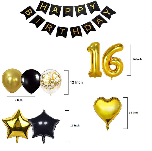 16th Birthday Party Decorations