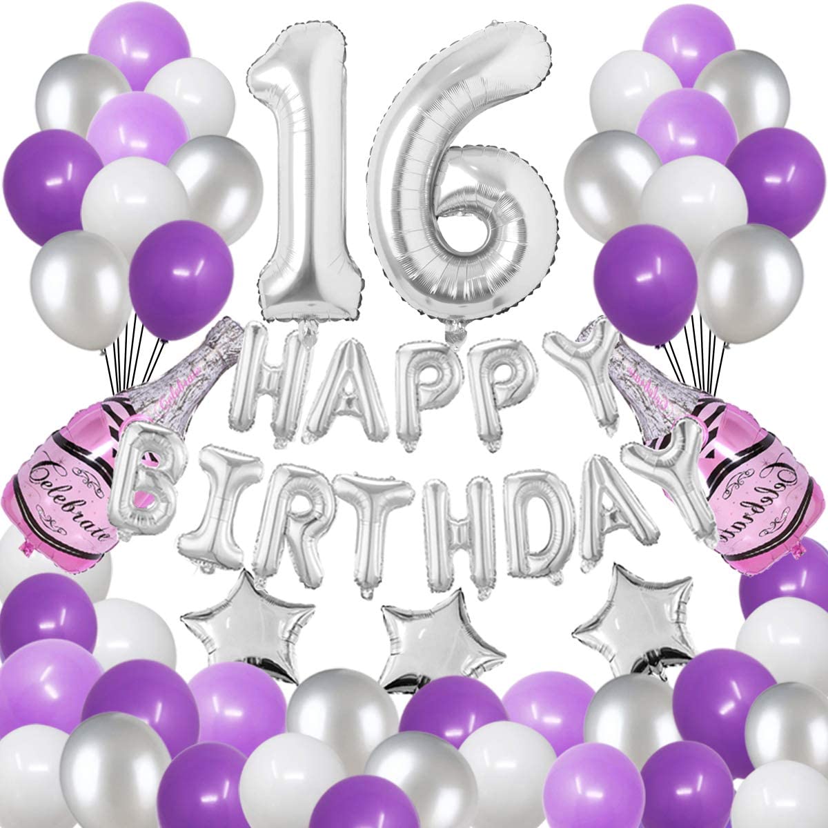 16th Birthday Decoration Party Supplies