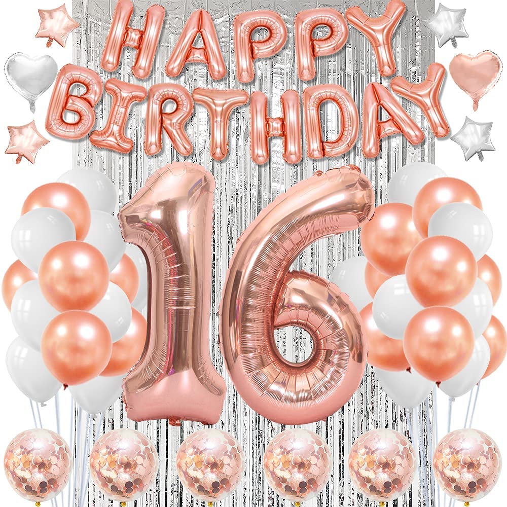 16th Birthday Decoration Party Supplies