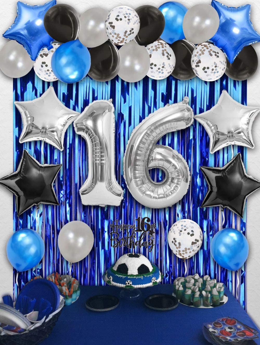 16th Birthday Party Decoration Supplies