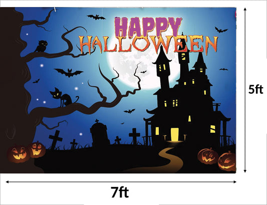 Halloween Party Decoration Backdrop