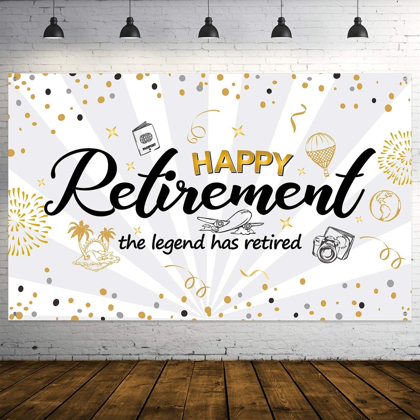Retirement Party Backdrop