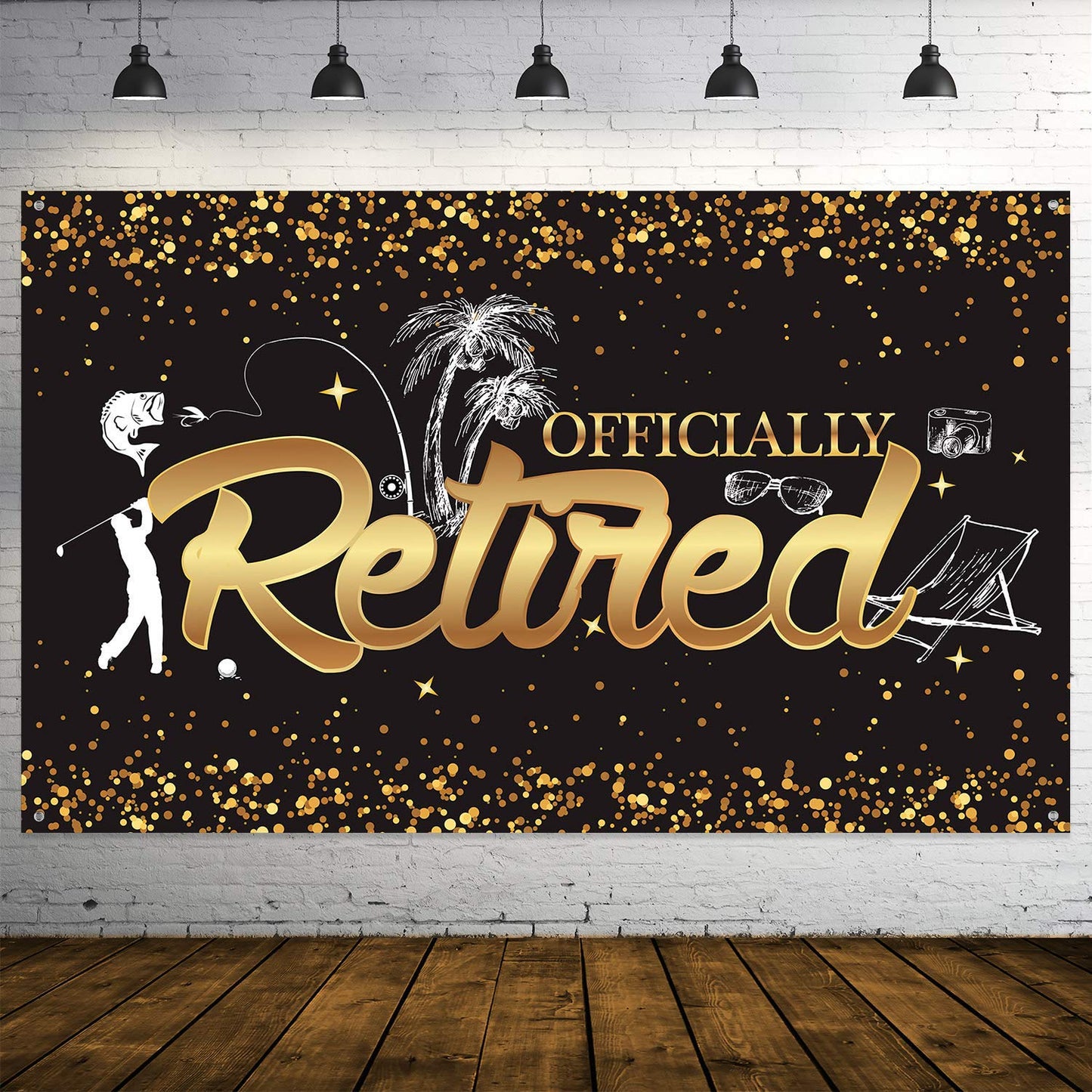 Retirement Party Backdrop